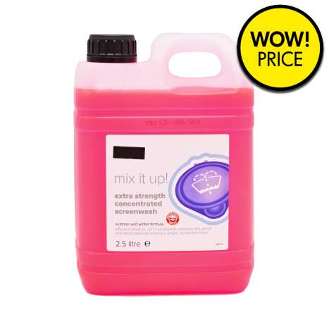 Extra Strength Concentrated Screenwash 2.5L