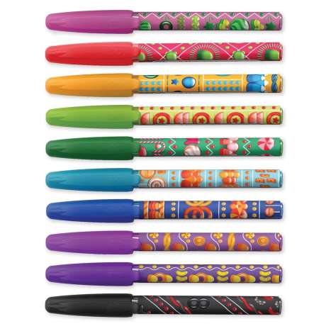 Paper Mate InkJoy Mini Ballpoint Pens 10 Pack - Candy Pop