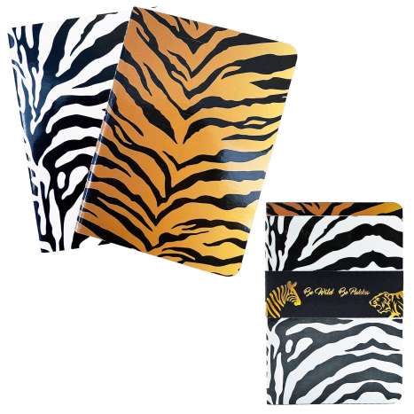 Pukka Pad B6 Wild Notebooks 40 Pages (2 Pack)