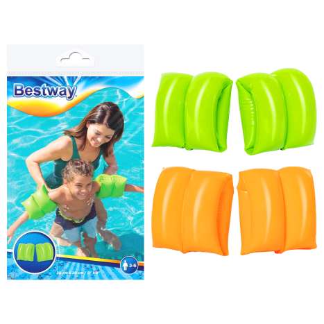 Bestway Coloured Arm Bands (3-6Yrs) - Assorted Colours