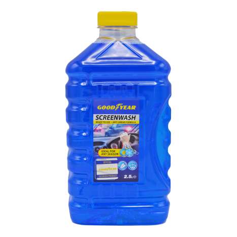 Goodyear Ready-To-Use All Seasons Screenwash (2.5L)