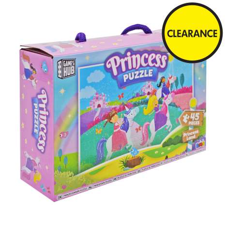 Games Hub Puzzle (45 Pieces) - Princess
