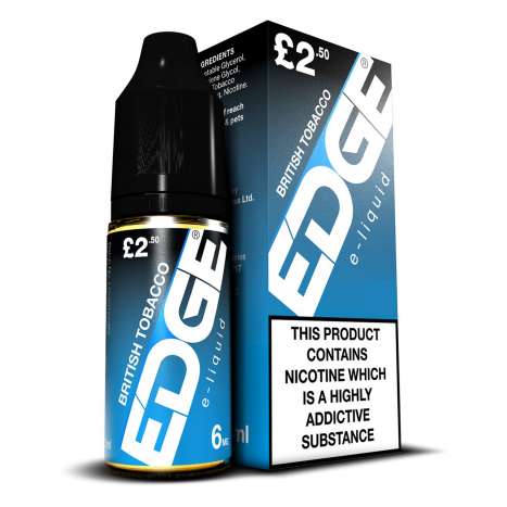 EDGE E-Liquid 6mg/ml - British Tobacco