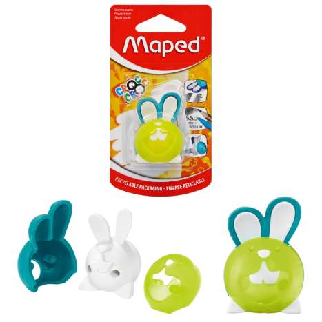 Maped Croc Croc Puzzle Eraser - Bunny
