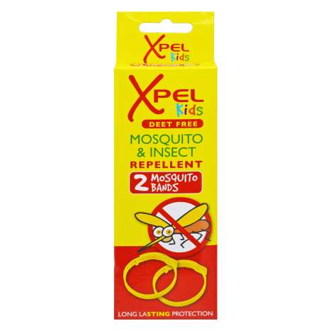 Xpel Kids Mosquito & Insect Repellent Wrist Bands 2 Pack