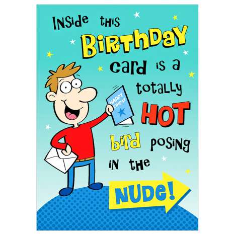 Garlanna Greeting Cards Code 50 - Birthday Humour