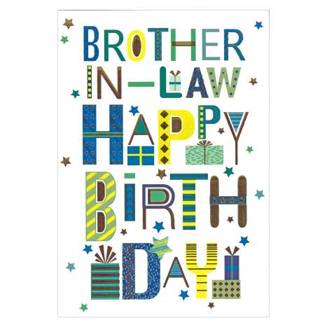 Everyday Greeting Cards (Code 50) - Brother in Law
