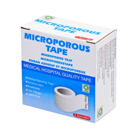 A&E Microporous Tape 2.5cm x 6M