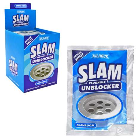 Kilrock Slam Bathroom Plughole Unblocker (80g)