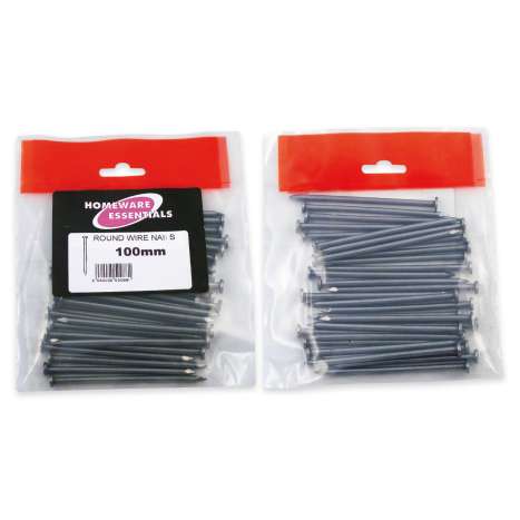 Homeware Essentials Round Wire Nails 100mm