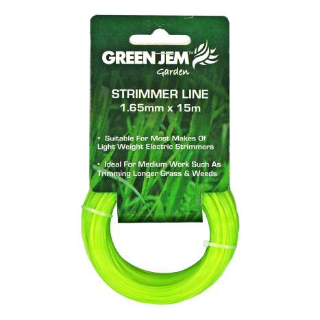 Green Jem Strimmer Line (1.65mm x 15m)