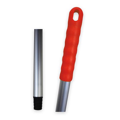 Aluminium Mop Handle - Red Grip