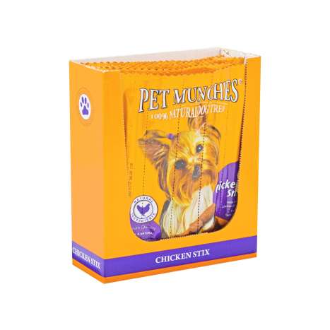 Pet Munchies Chicken Stix 50g - 5 Pack (In Display Box)