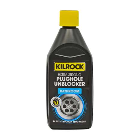 Kilrock Extra Strong Plughole Unblocker (500ml) - Bathroom