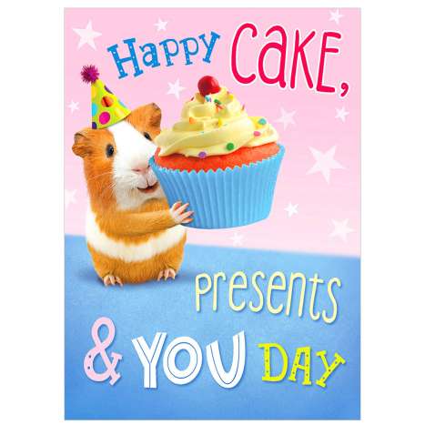 Garlanna Greeting Cards Code 50 - Cute Hamster