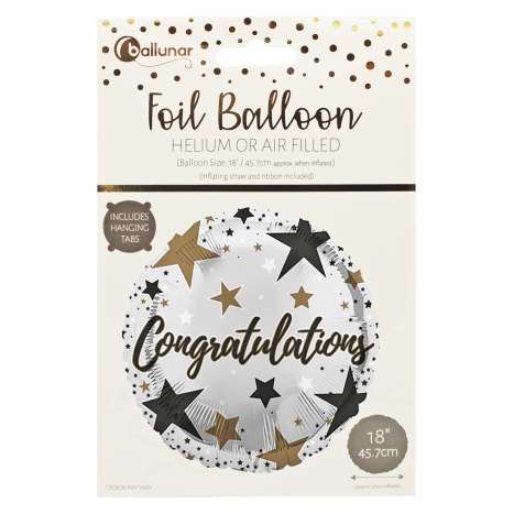 Foil Balloon (18") - Congratulations