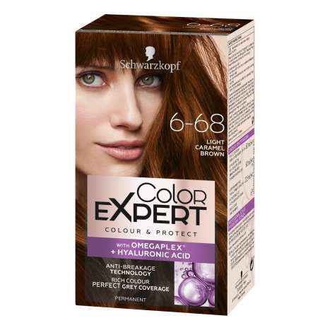 Schwarzkopf Color Expert - 6-68 Light Caramel Brown