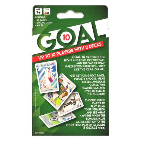 Goal 10 Card Game