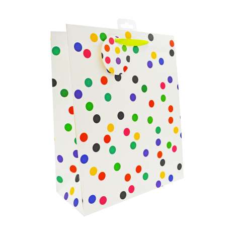 Medium Gift Bags (21cm x 26cm) - Spots