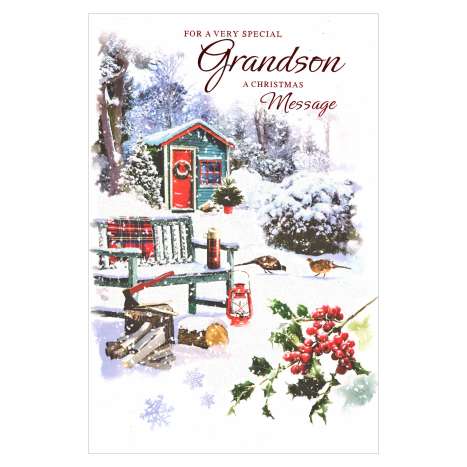 Christmas Cards Code 75 - Grandson