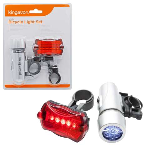 Kingavon LED Bicycle Light Set