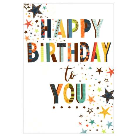 Everyday Greeting Cards (Code 50) - Birthday (M)