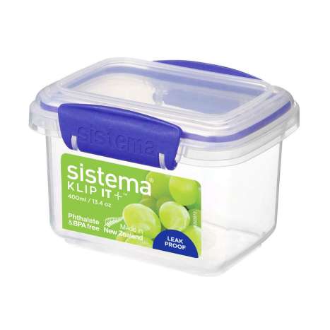 Sistema Klip It Plus 400ml Rectangle Container