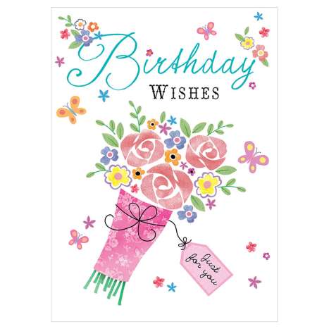 Garlanna Greeting Cards Code 50 - Birthday Wishes