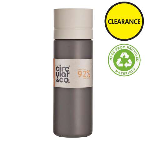 Circular&Co. Reusable Water Bottle (600ml) - Chalk/Grey