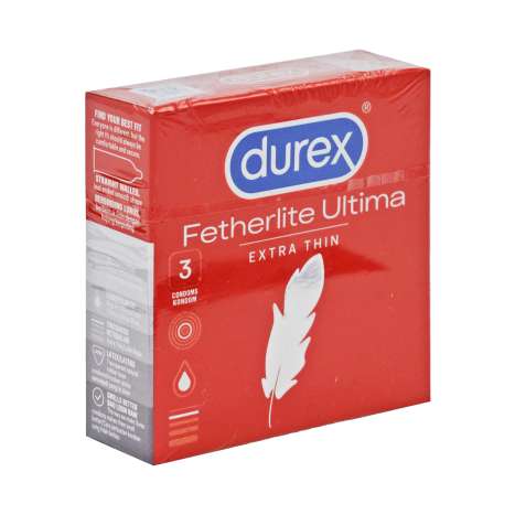 Durex Condoms 3 Pack - Fetherlite Ultima