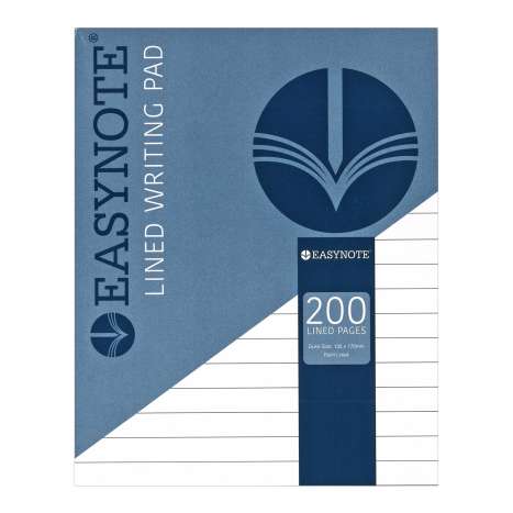Easynote Lined Writing Pad (200 Pages)