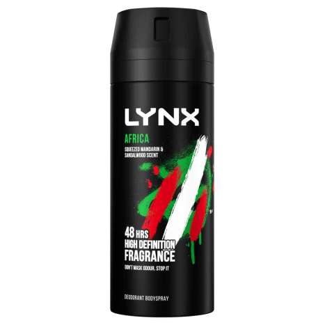 Lynx Africa Body Spray 150ml