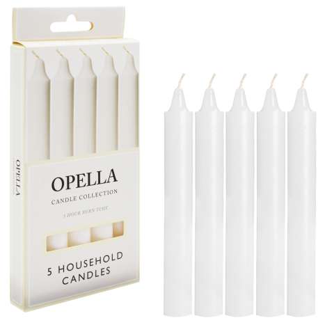 Opella Household Candles 5 Pack