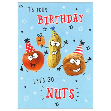 Garlanna Greeting Cards Code 50 - Humour Go Nuts