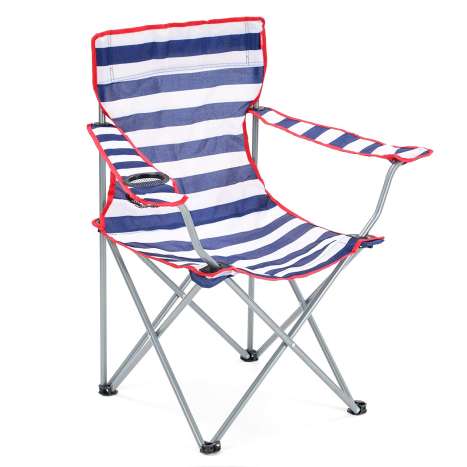 Yello Folding Camping Chair - Nautical Striped