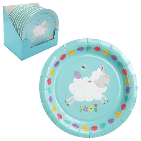 Easter Party Plates (18cm) 6 Pack
