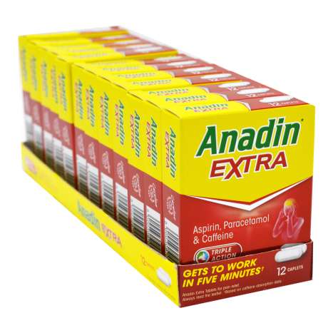 Anadin Extra Caplets 12 Pack