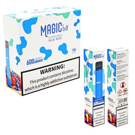 Magic Bar Disposable Vape (600 Puffs) - Blue Razz