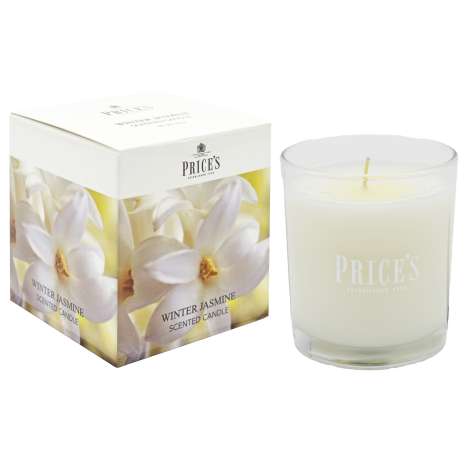 Price’s Scented Glass Candle (8cm) - Winter Jasmine