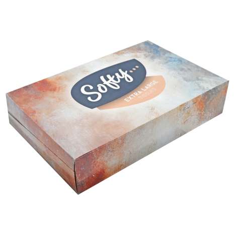 Softy Extra Large Tissues 2 Ply 100 Pack