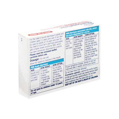 Galpharm Diarrhoea Relief Instants (2mg) Tablets 6 Pack
