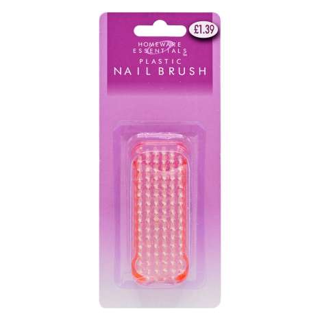 Homeware Essentials Plastic Nail Brush (HE20)
