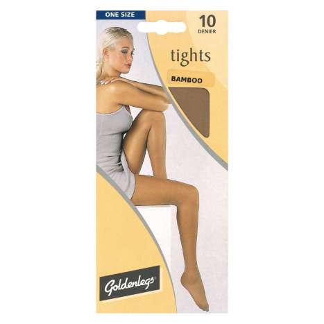One Size Tights 10 Denier - Bamboo