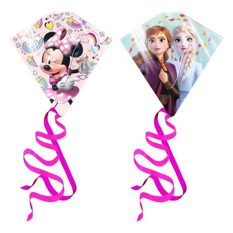 Disney & Marvel Plastic Fibreglass Kite (58.5cm x 56cm) - Assorted Characters