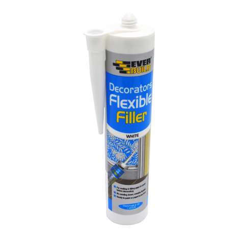 Everbuild Flexible Decorators Filler 290ml - White