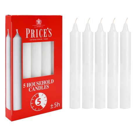 Price's Household Candles 5 Pack