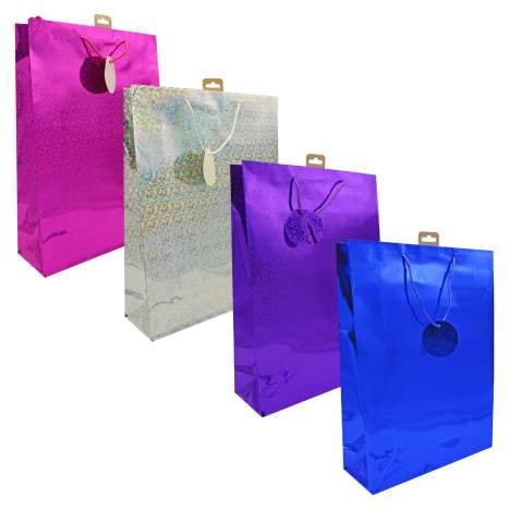 Extra Large Gift Bags (32cm x 43cm) - Holographic