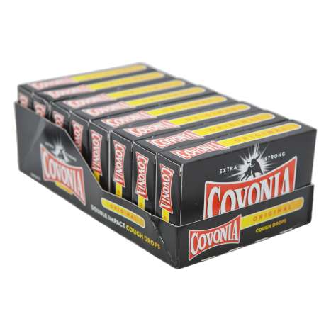 Covonia Double Impact Cough Drops 51g - Original