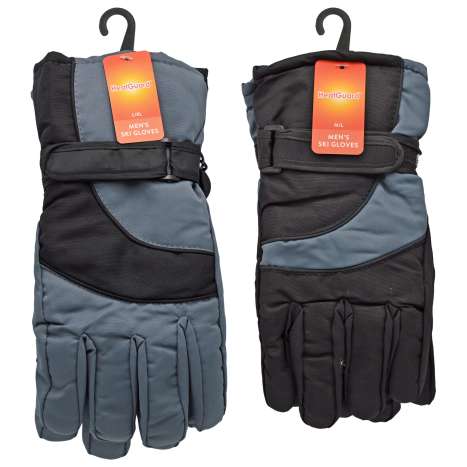 HeatGuard Men's Ski Gloves (Sizes: M/L, L/XL) - Assorted Colours