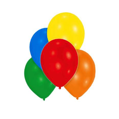 Party Balloons Multi-Coloured - 25 Pack